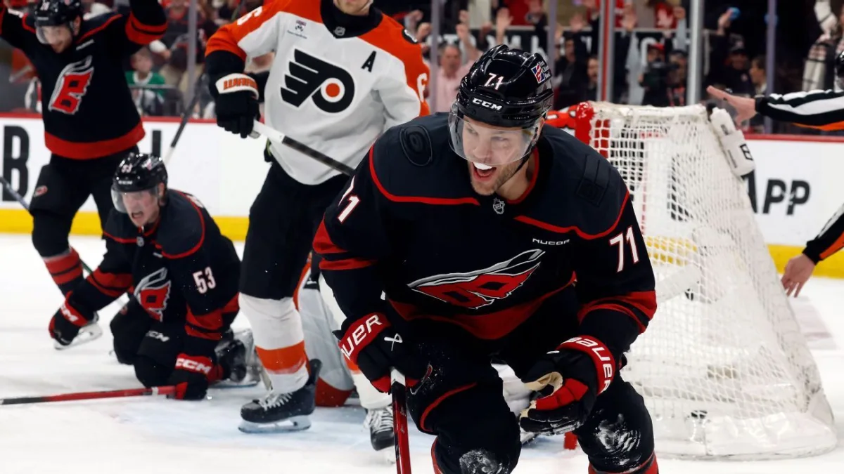 Hurricanes Take 2-0 Lead in NHL Playoffs with Hall's Overtime Goal