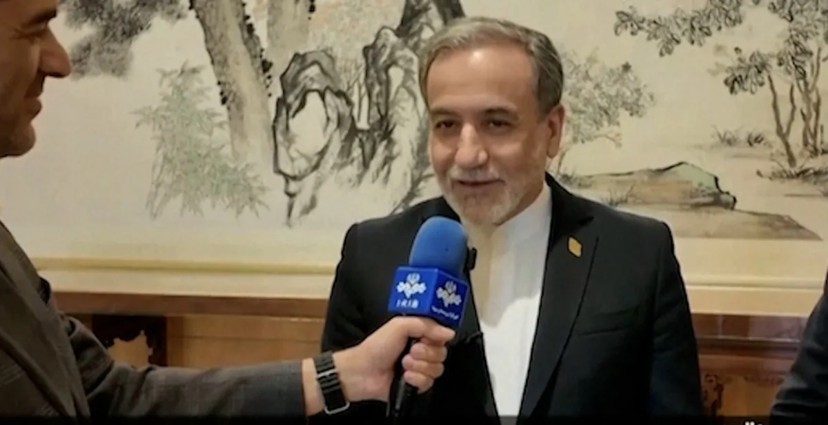 Iran's Foreign Minister Claims Elevated International Standing Amid War