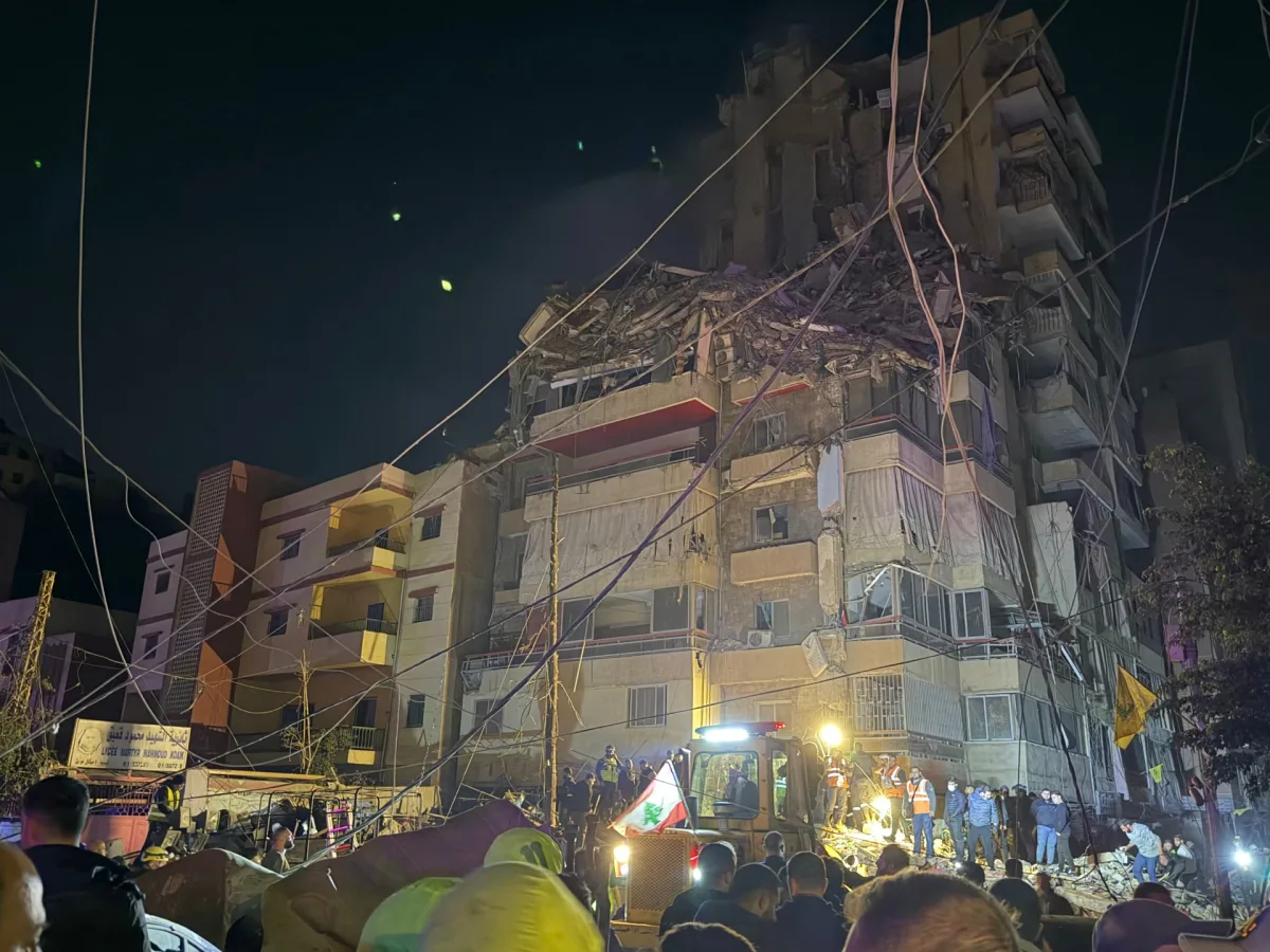 Israel Launches Airstrike on Beirut's Southern Suburb, Targeting Hezbollah Commander