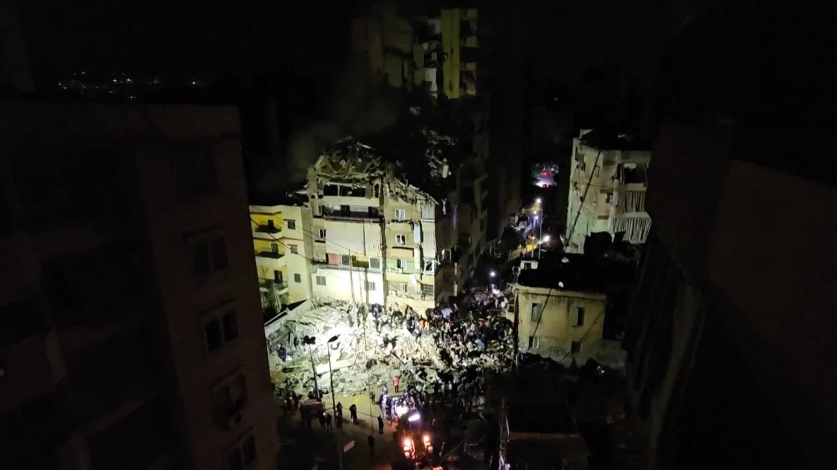 Israel Launches Airstrikes on Beirut's Southern Suburbs