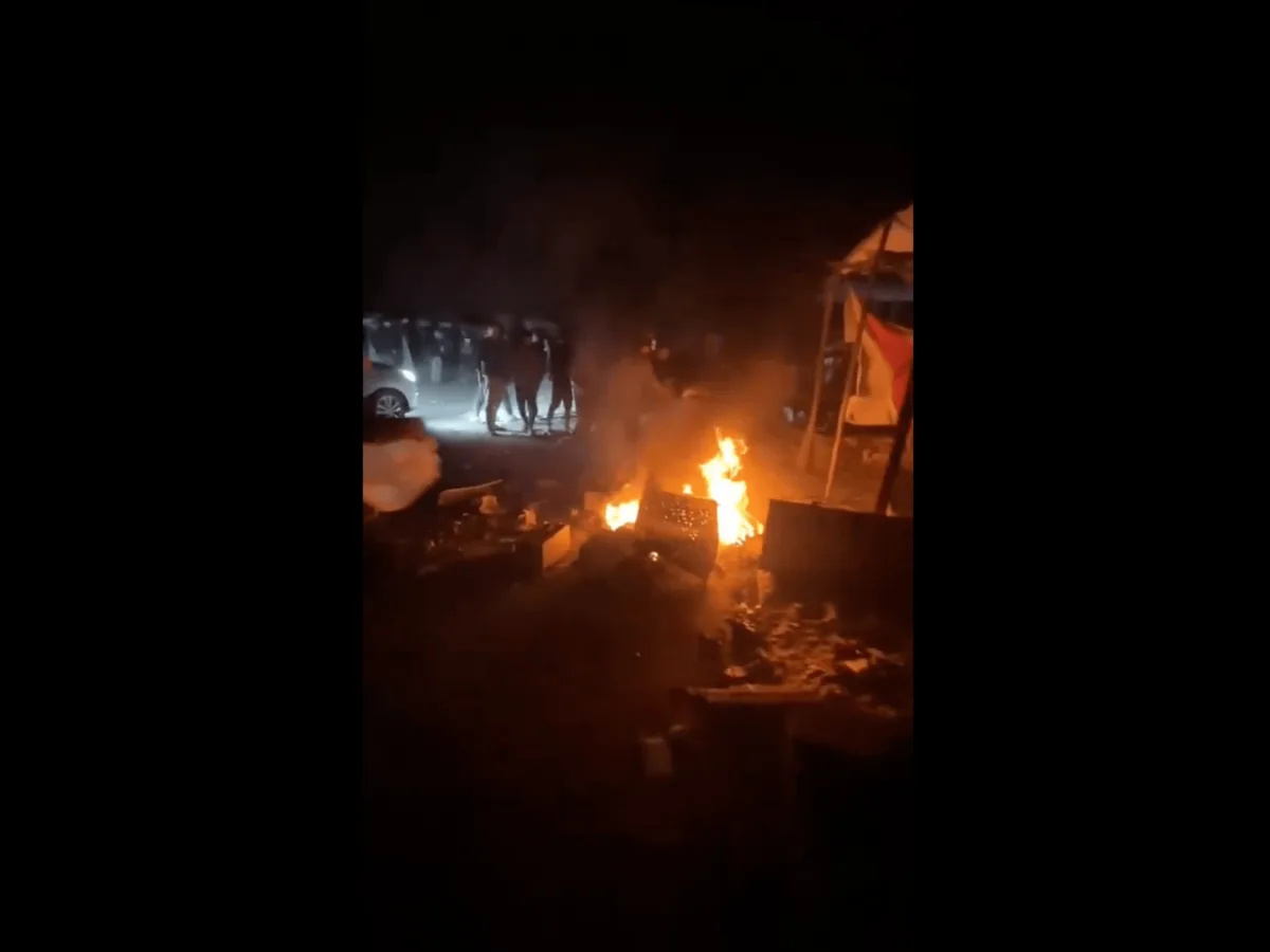 Israeli Strike on Gaza City Sparks Massive Fire and Civilian Casualties