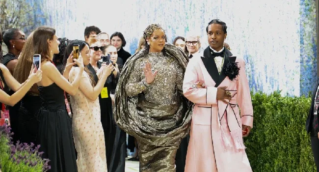 Rihanna and A$AP Rocky Steal the Show at Met Gala 2026