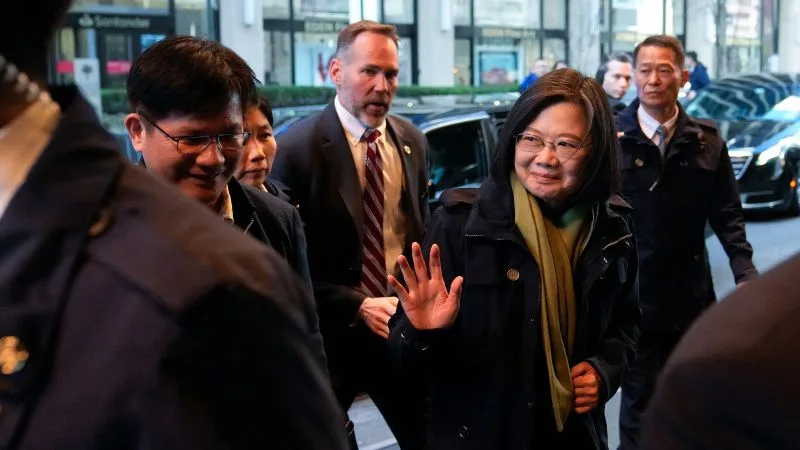 Taiwan Leader's US Visit Sparks Tensions with China